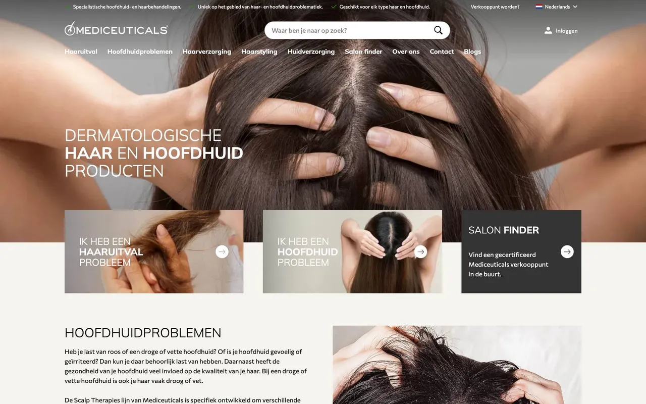 Mediceuticals website