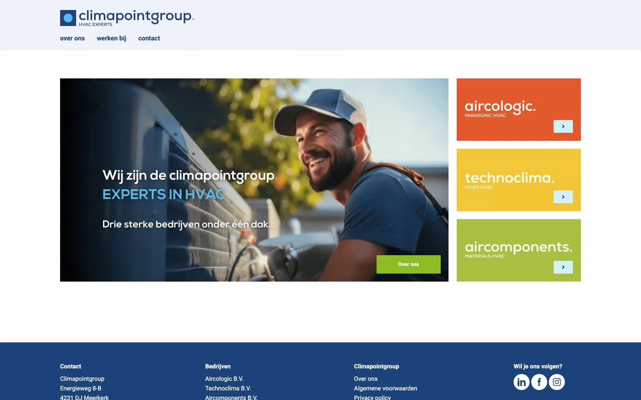 Aircovent website