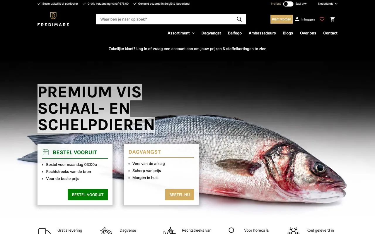 Fredimare website
