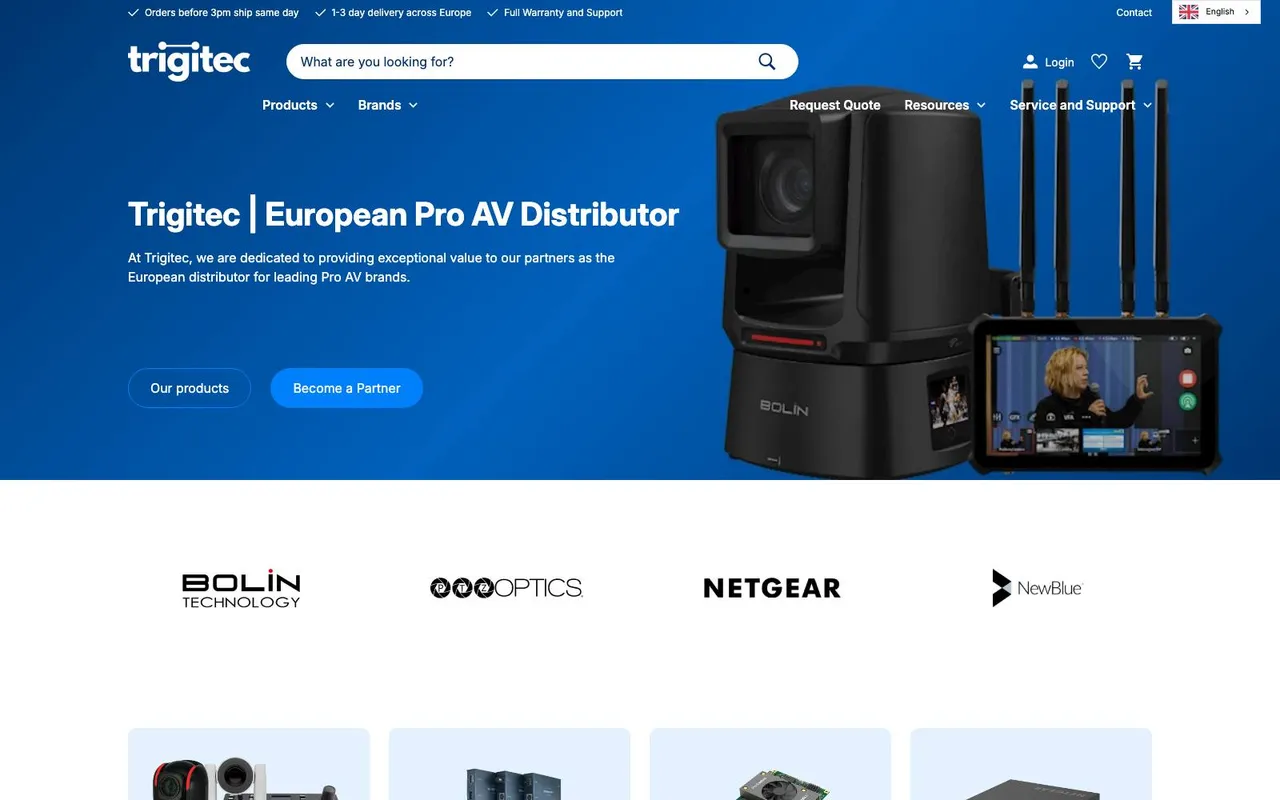 Trigitec website